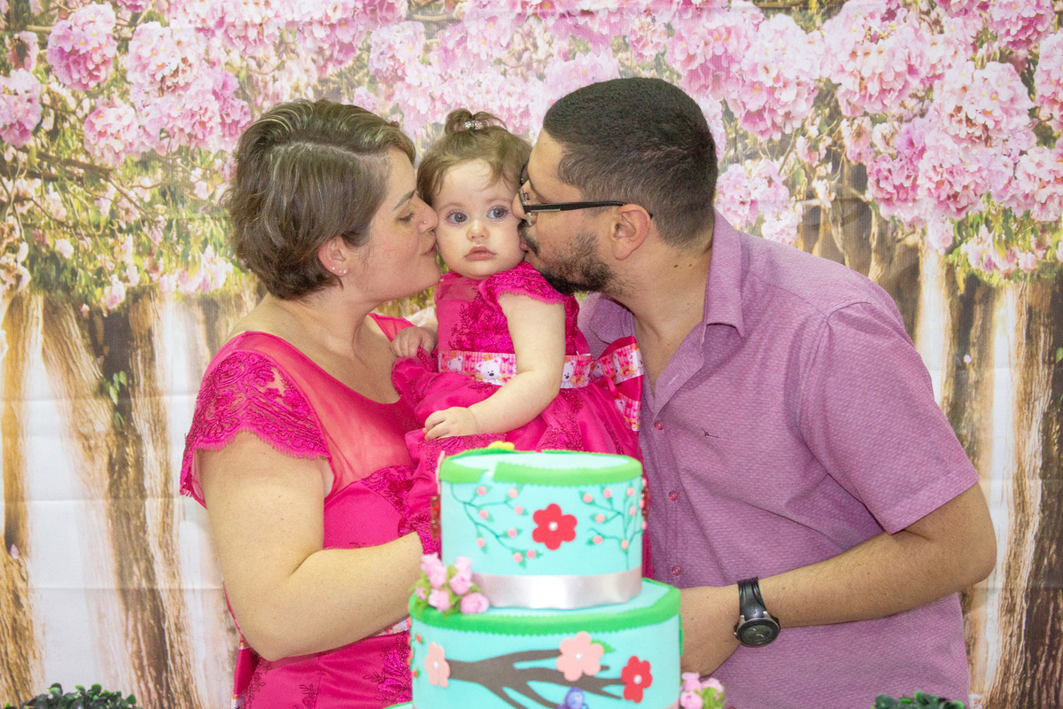 Festa infantil 1 ano menina