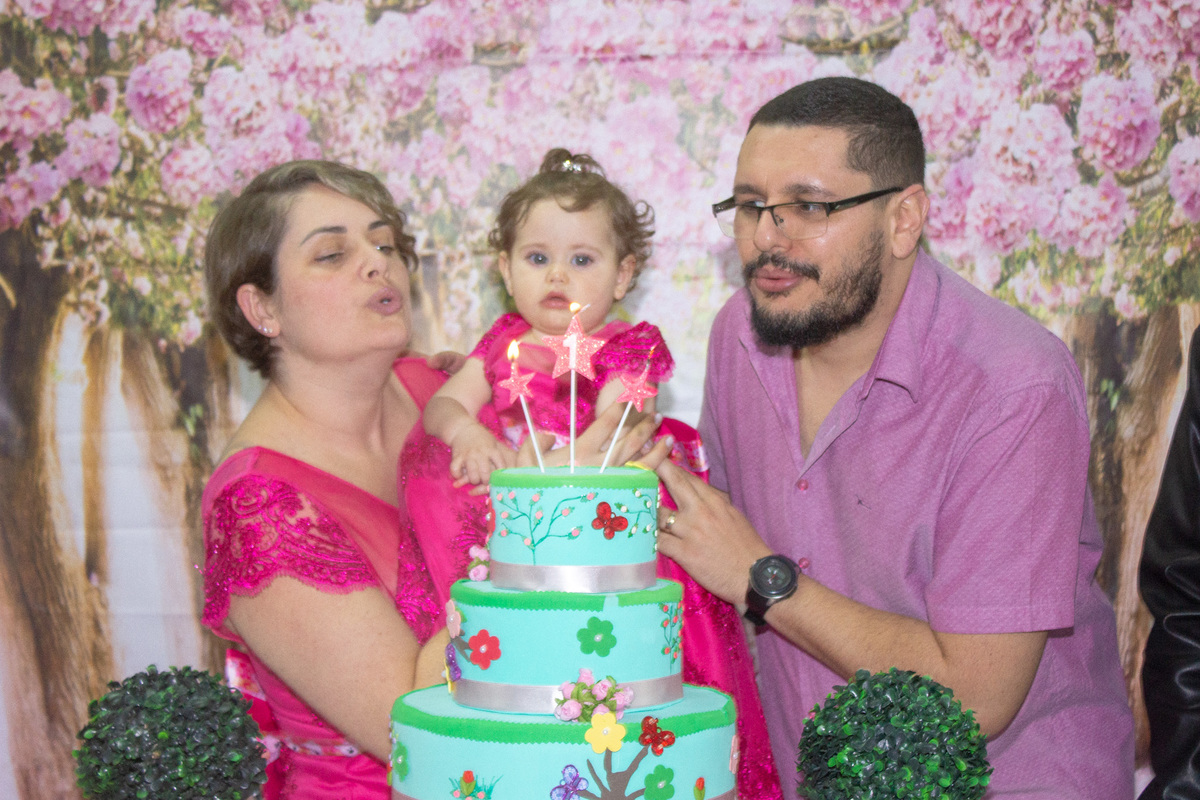 Festa infantil 1 ano menina