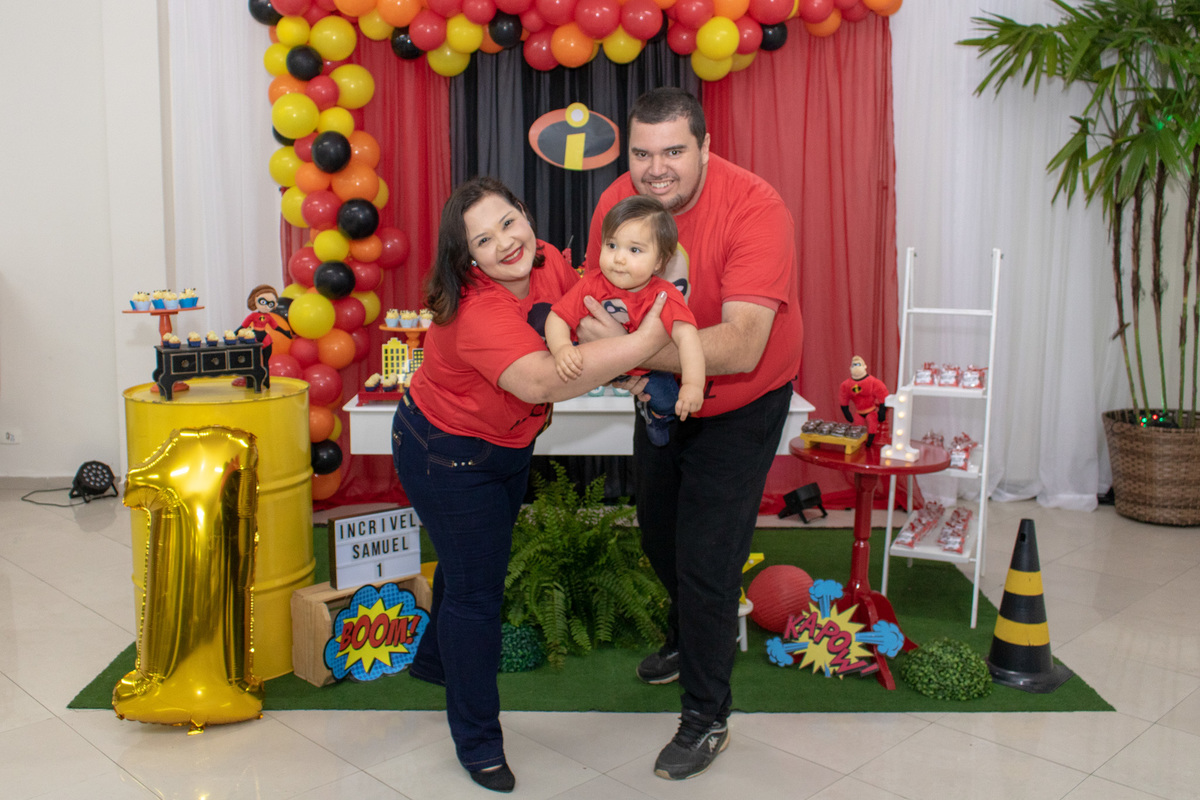 Festa Infantil Os Incíveis Curitiba-PR