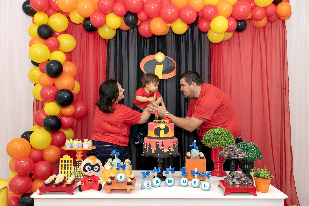 Festa Infantil Os Incíveis Curitiba-PR