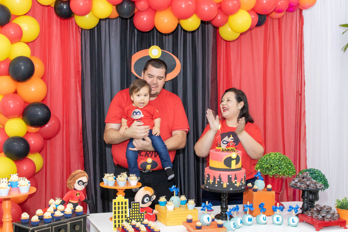 Festa Infantil Os Incíveis Curitiba-PR