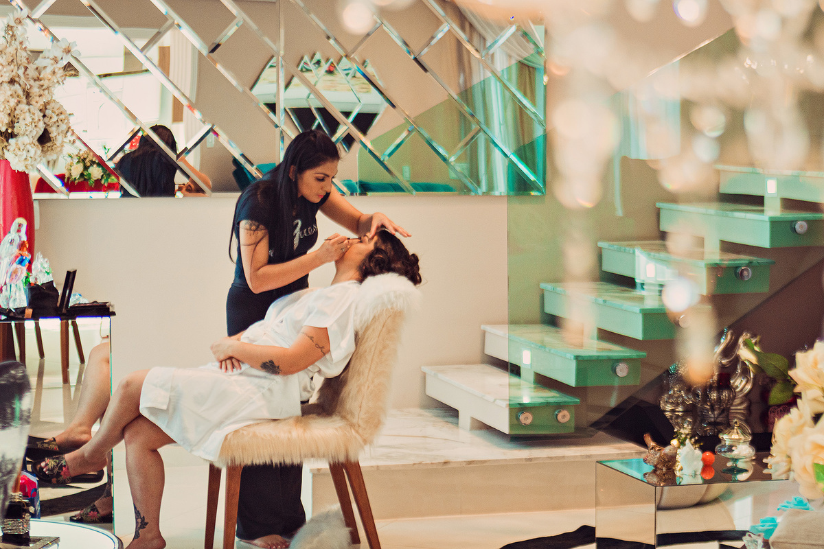 Making Of da noiva Curitiba-PR