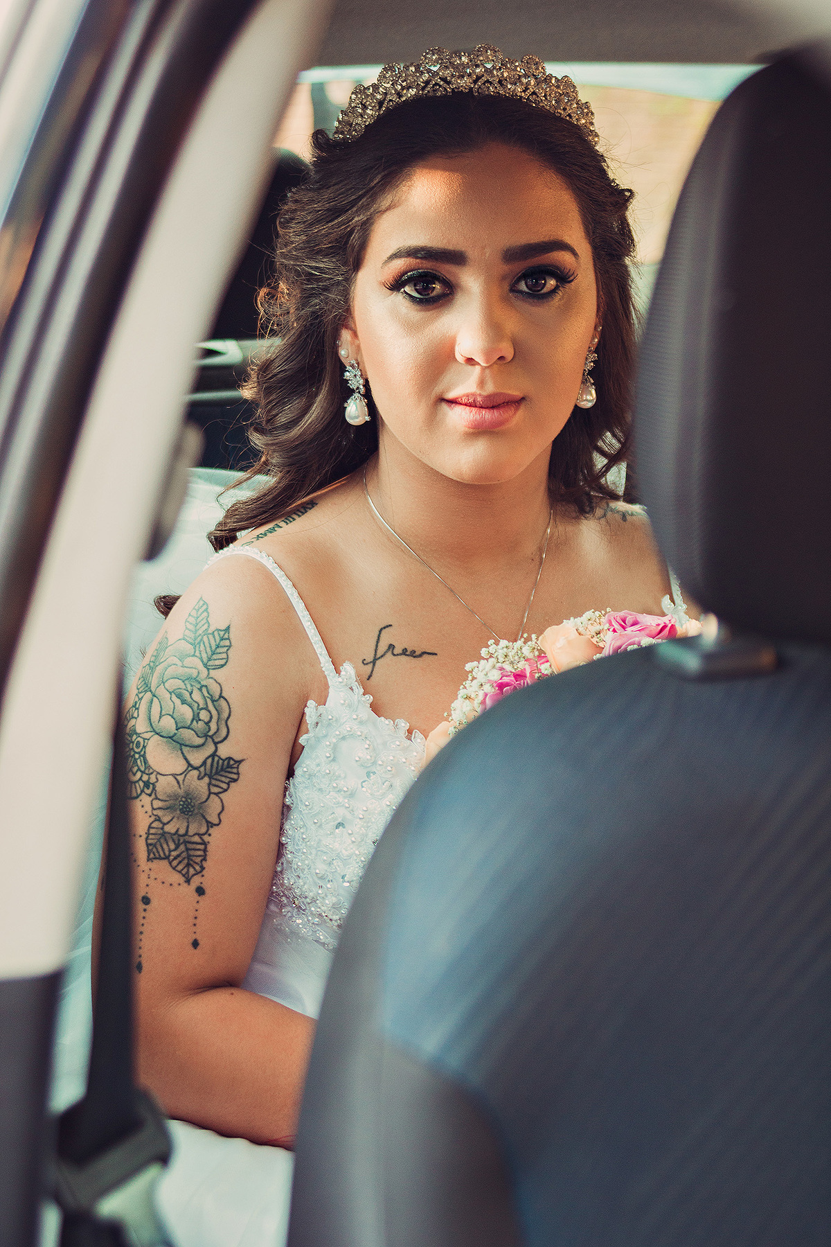 Noiva no carro Curitiba-PR