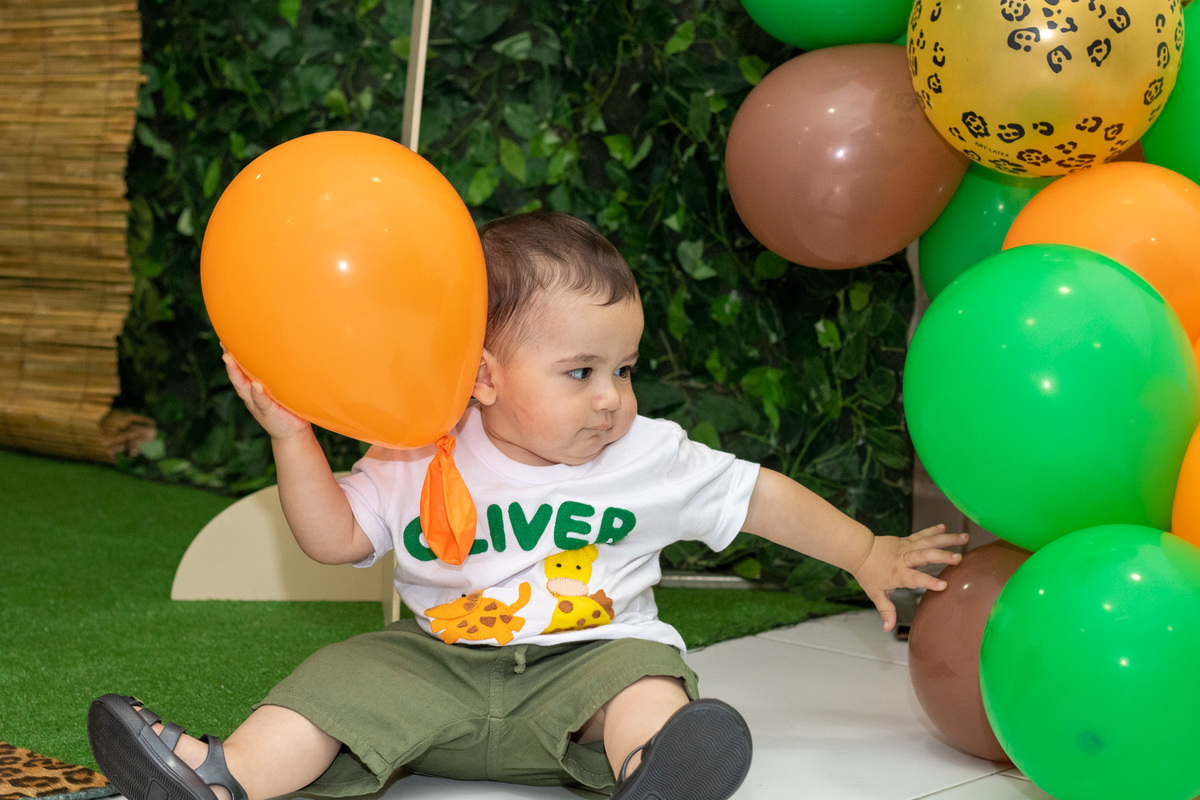 Aniversário Infantil Safari 1 ano Curitiba-PR