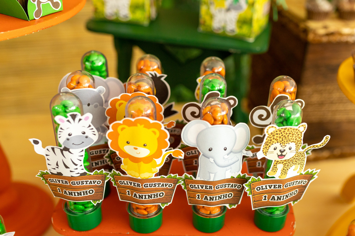 Decoração Safari Aniversário Infantil 1 ano Curitiba-PR