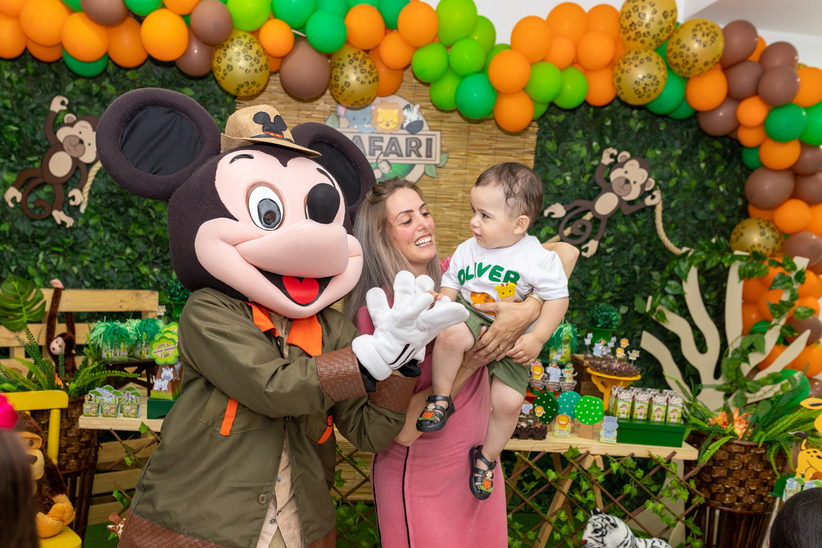 Aniversário Infantil Safari 1 ano Curitiba-PR