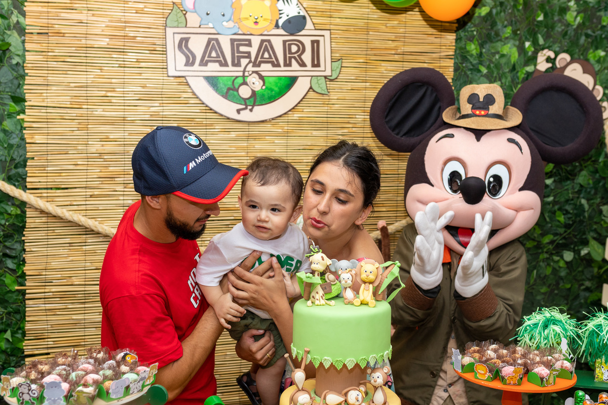 Aniversário Infantil Safari 1 ano Curitiba-PR