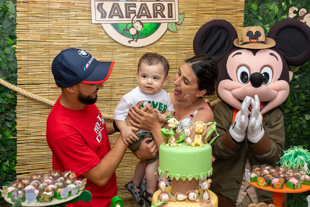 Aniversário Infantil Safari 1 ano Curitiba-PR