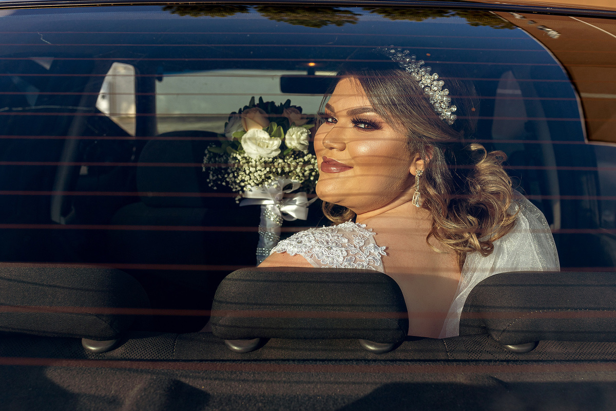 Noiva no carro Curitiba-PR