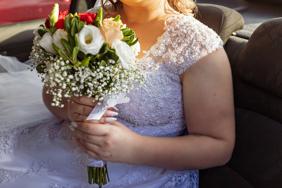 Noiva no carro Curitiba-PR