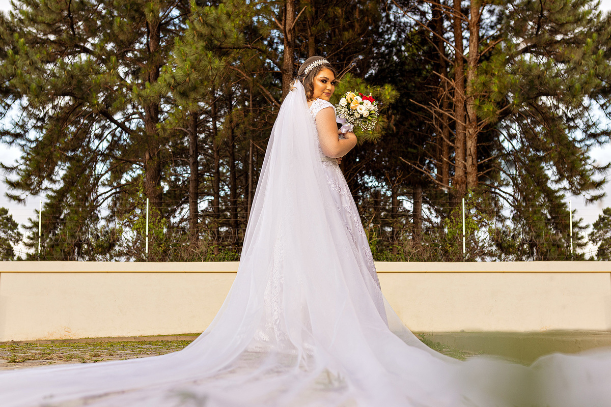 Noiva antes do casamento Curitiba-PR