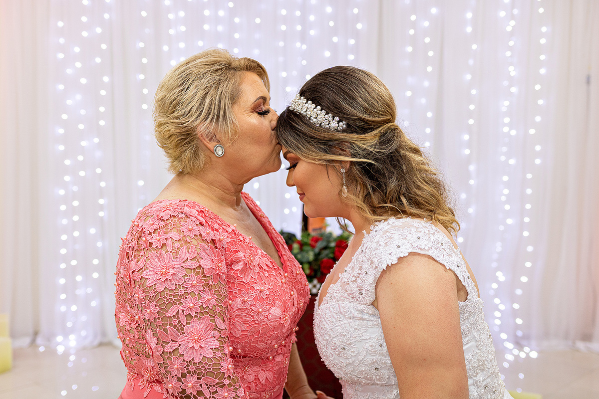 Mãe e noiva Casamento Curitiba-PR