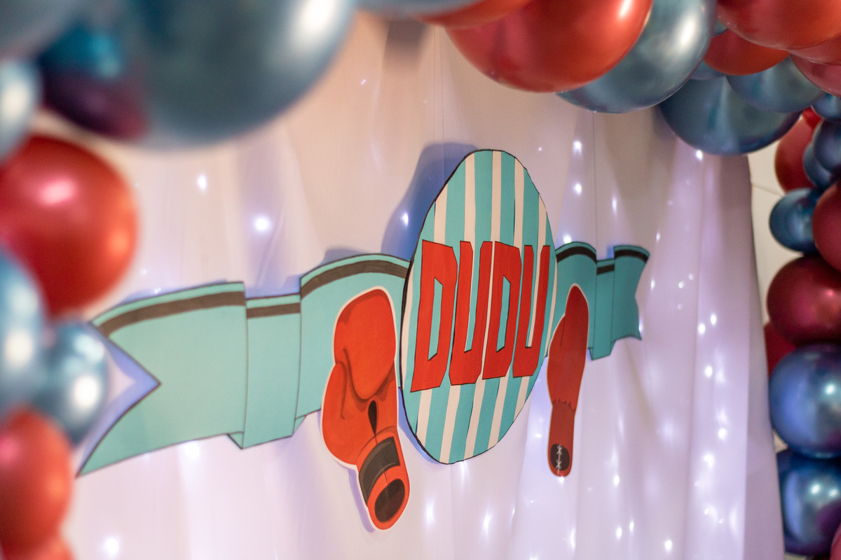 Decoração Festa Infantil Lutador 1 ano Curitiba-PR