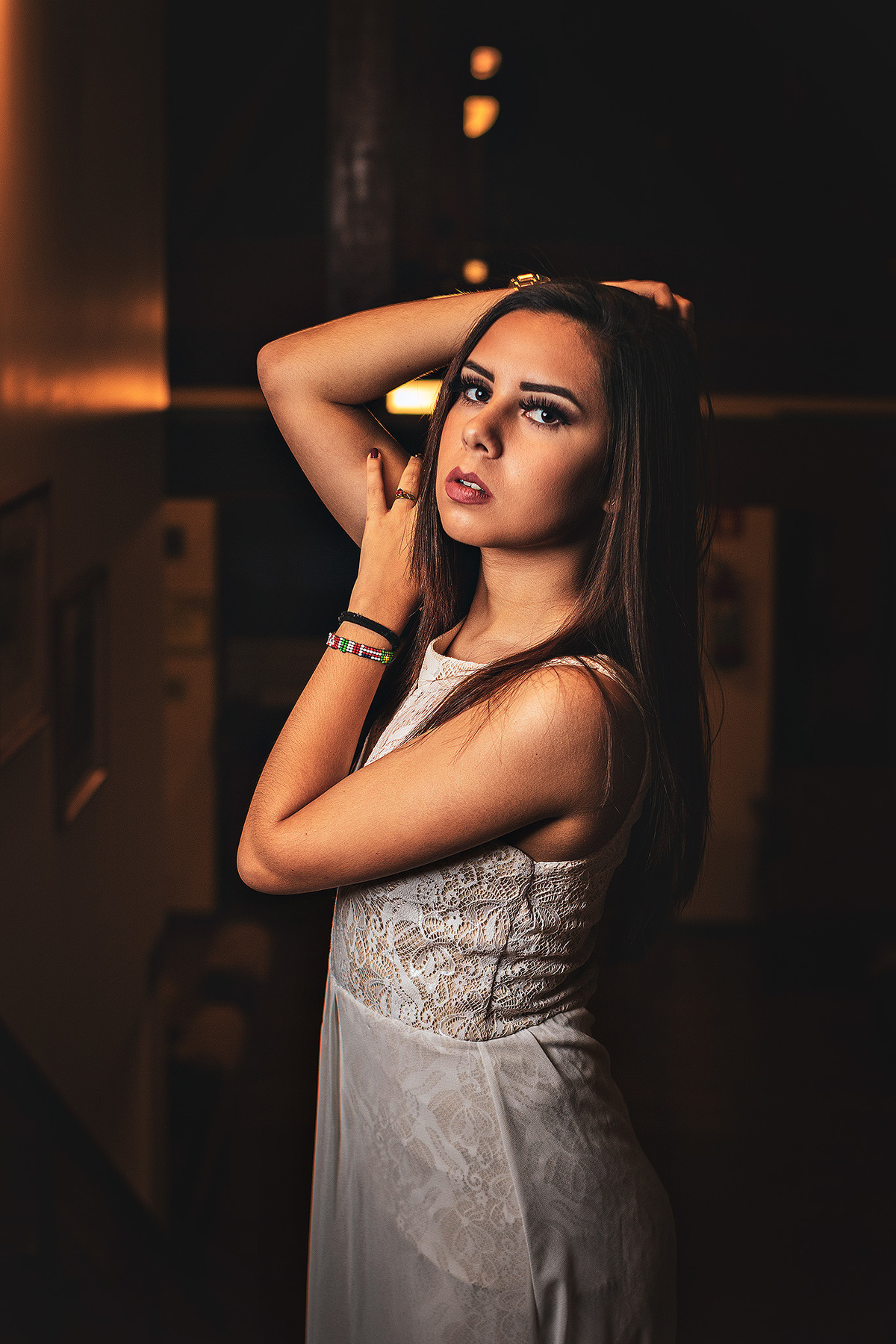 Ensaio Feminino na Escada Hotel Estância Betânia - Colombo/PR