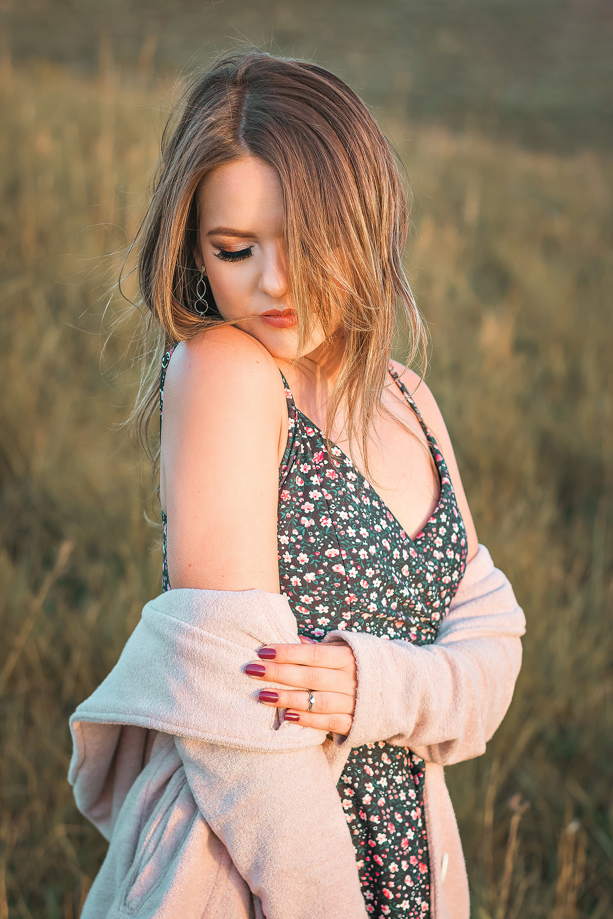 Ensaio Feminino Campo