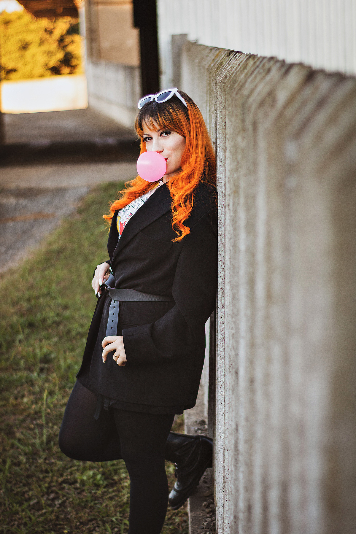 Ensaio Feminino Pop-Art Bola de Chiclete Colombo-PR