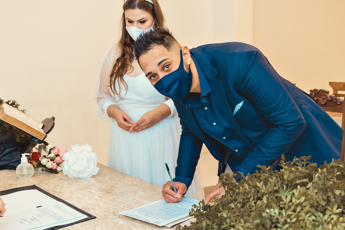 Casamento Civil Cartório Roça Grande - Colombo/PR