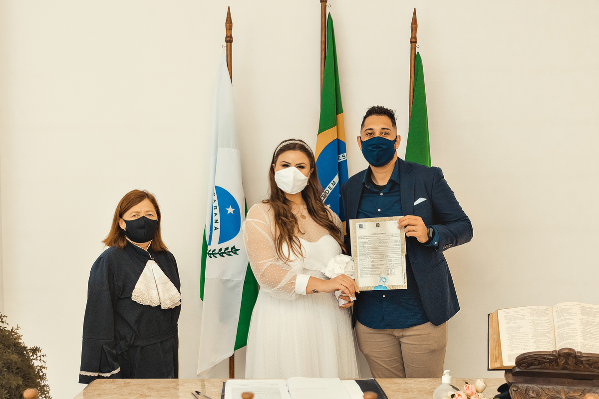 Casamento Civil Cartório Roça Grande - Colombo/PR