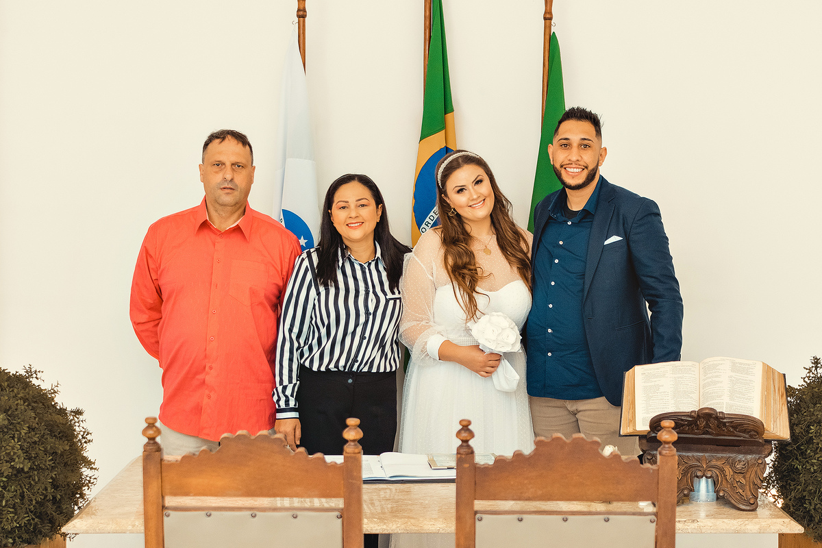 Casamento Civil Cartório Roça Grande - Colombo/PR