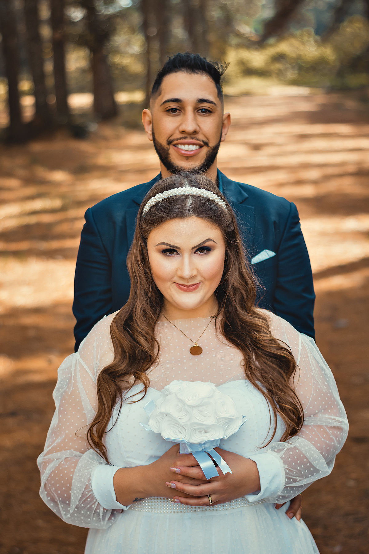 Ensaio Pós-Casamento Bosque de Pinheiros - Pinhais/PR