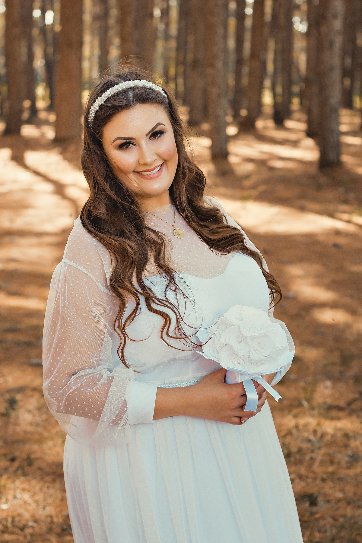 Ensaio Pós-Casamento Bosque de Pinheiros - Pinhais/PR