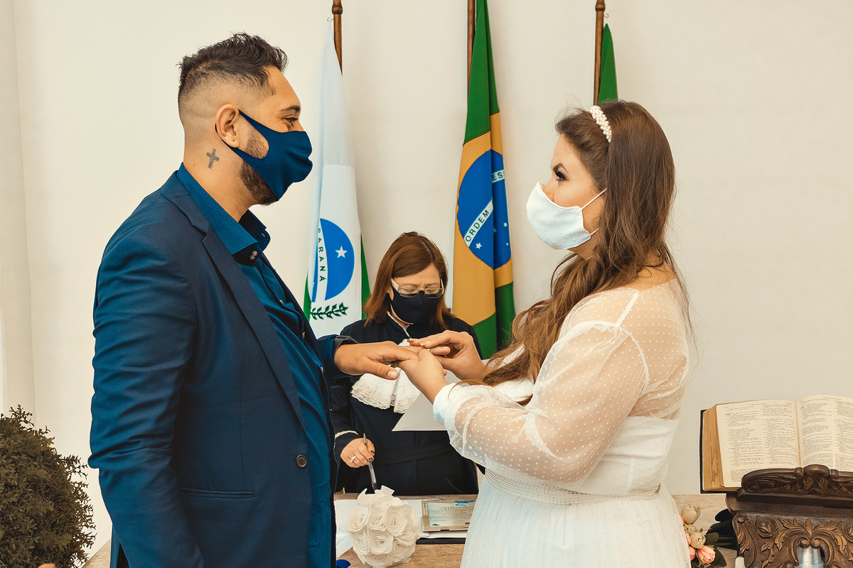 Casamento Civil Cartório Roça Grande - Colombo/PR