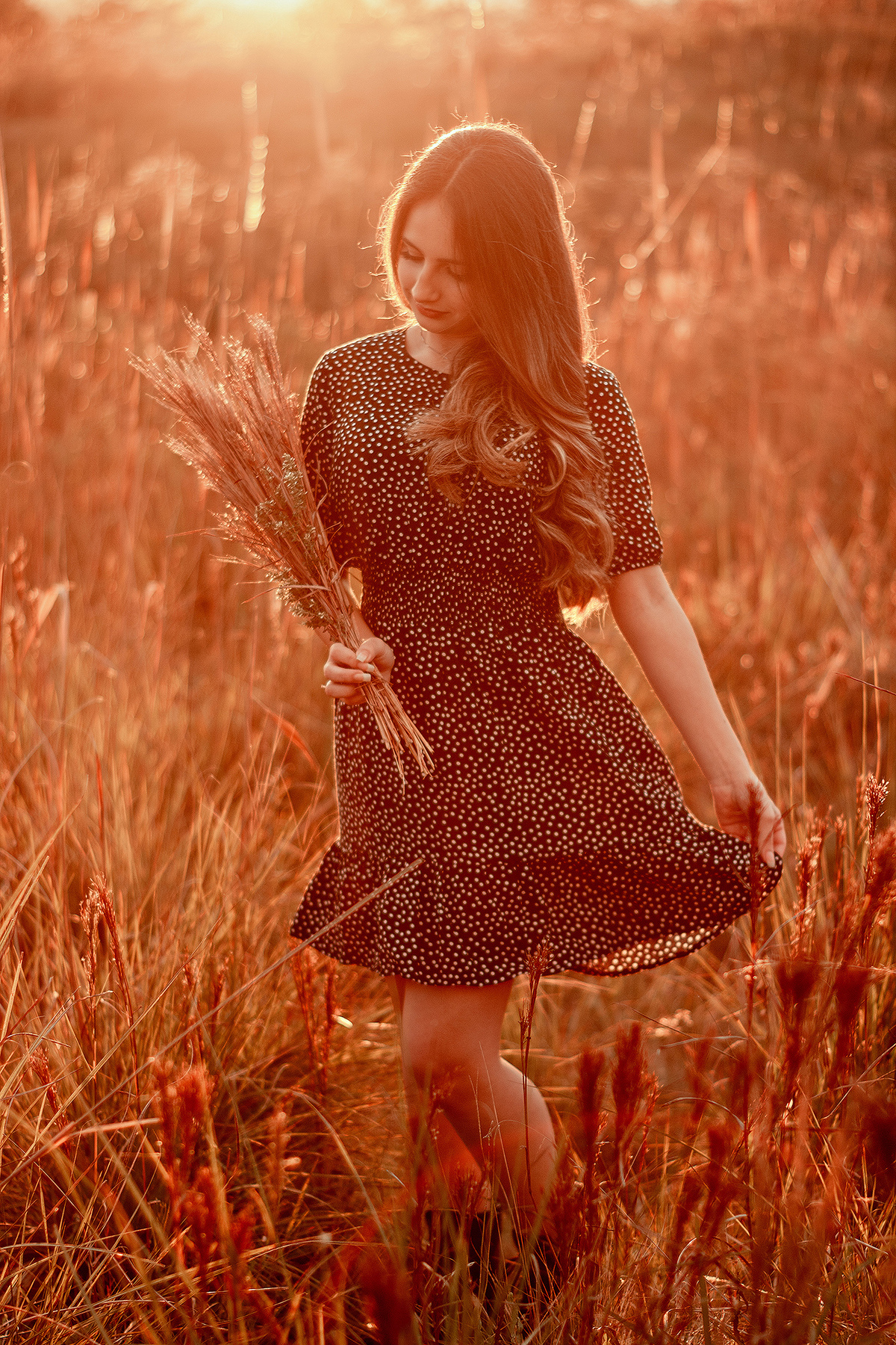 Ensaio Feminino no Pôr do Sol - Pinhais/PR