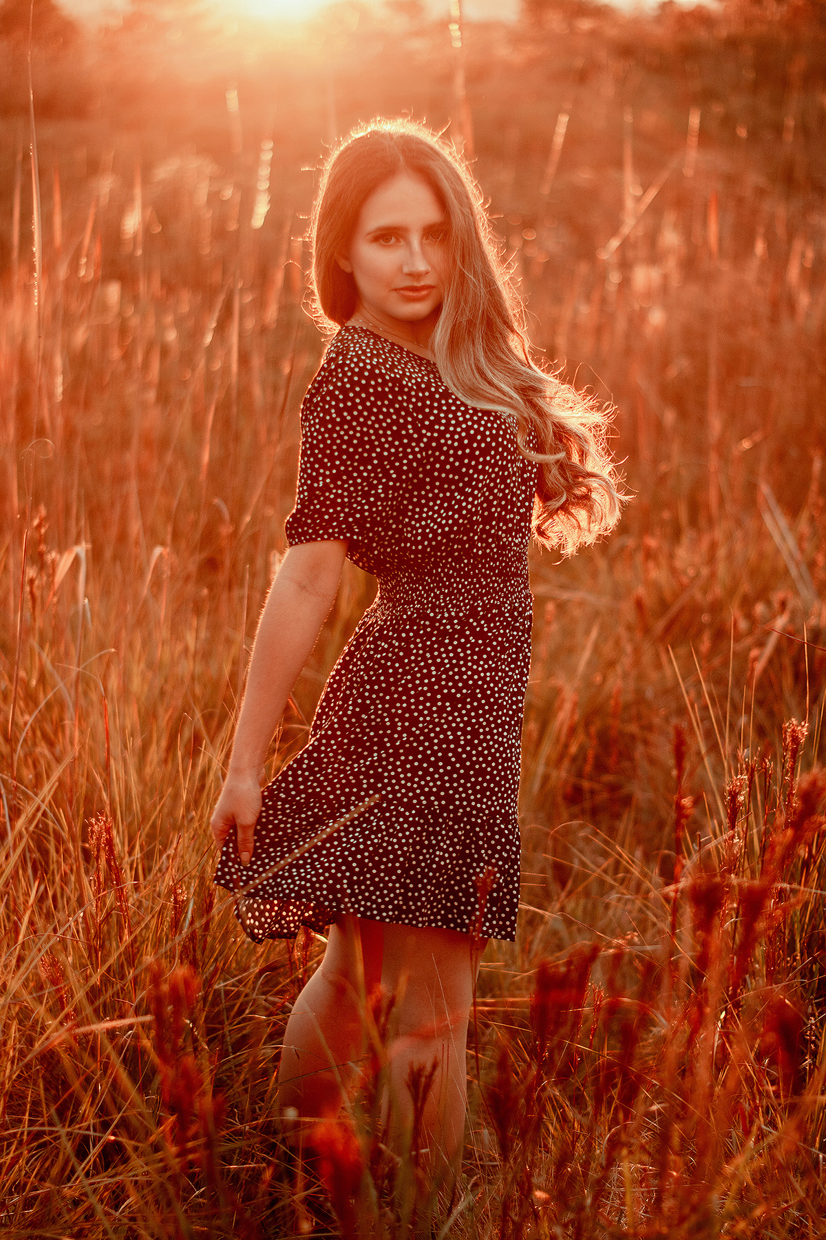 Ensaio Feminino no Pôr do Sol - Pinhais/PR