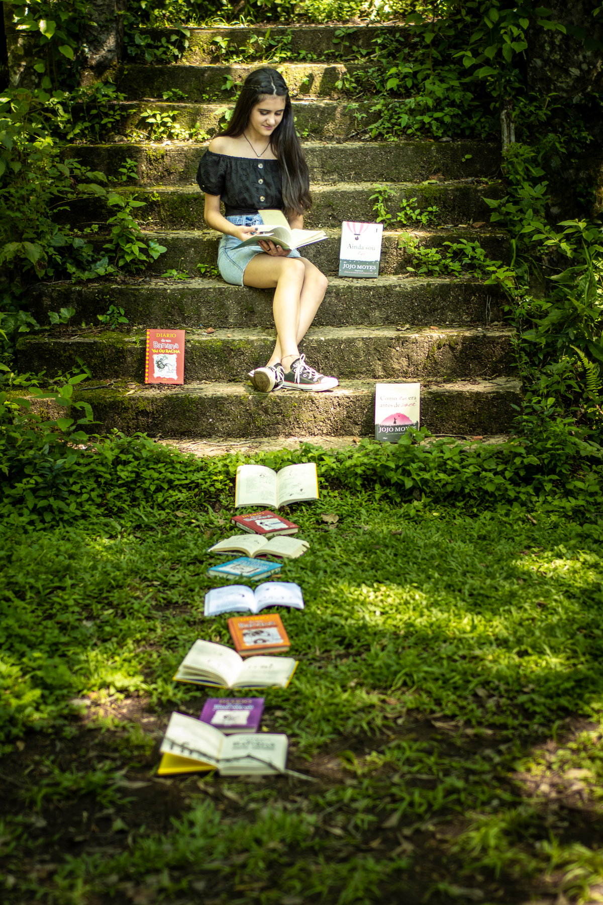 ensaio pessoal de 15th debutante luiza pelicioli em gramado nova petropolis canela rs fotografo de debutante em sao leopoldo casal boeira ama ler livros