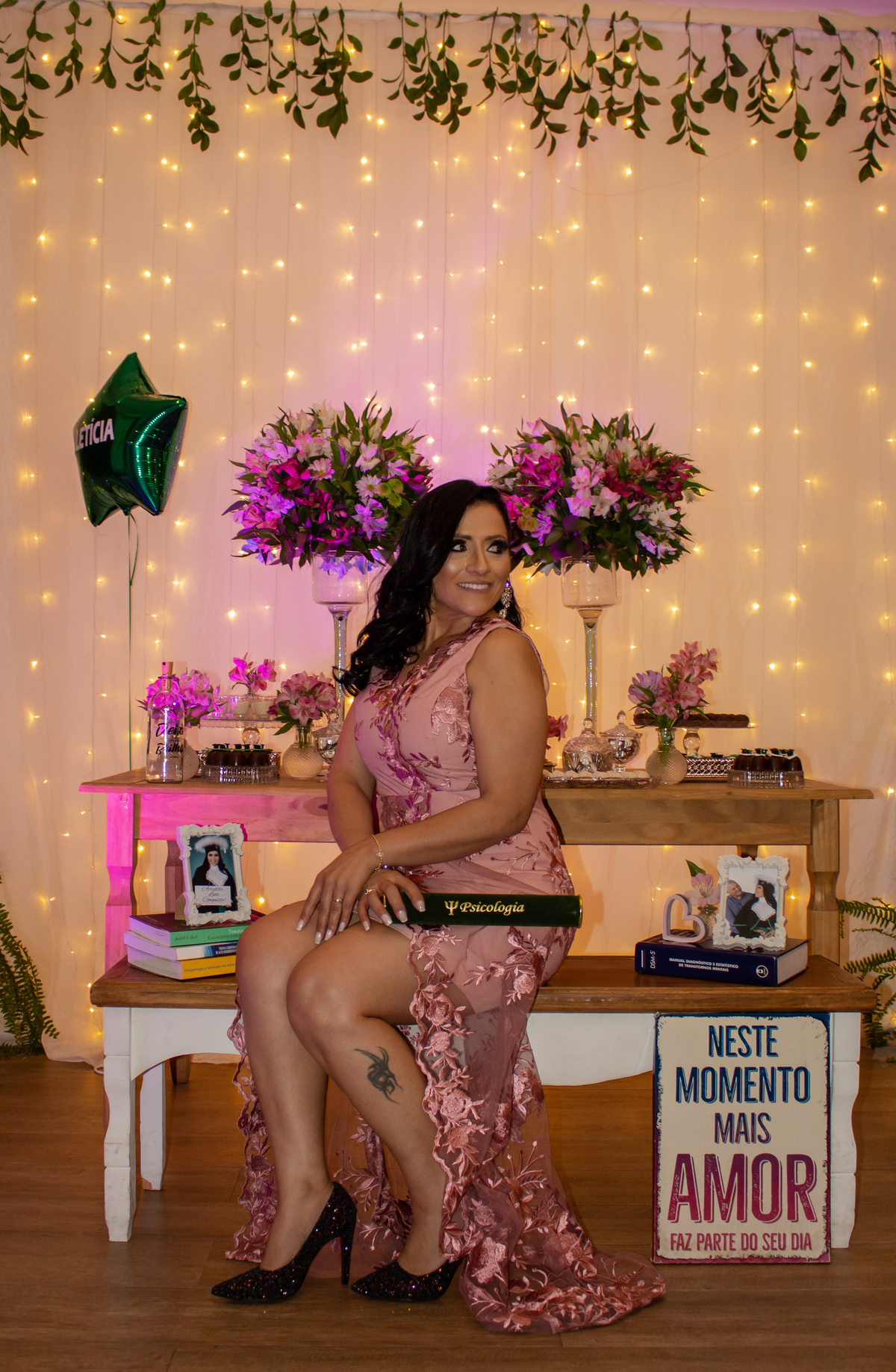 Festa de Formatura | Psicologia | Cereja do Bolo | Love Festas e Eventos | São Leopoldo - RS | Canudo | Balão de Gás Hélio