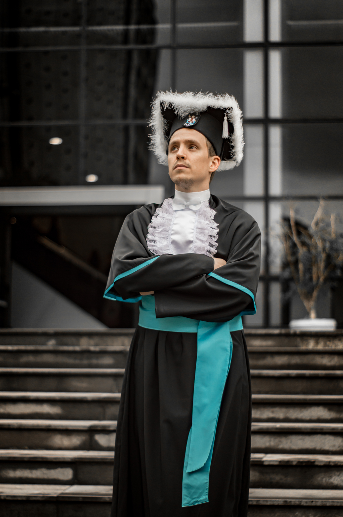 Prova de Toga | Universidade PUCRS | Escada