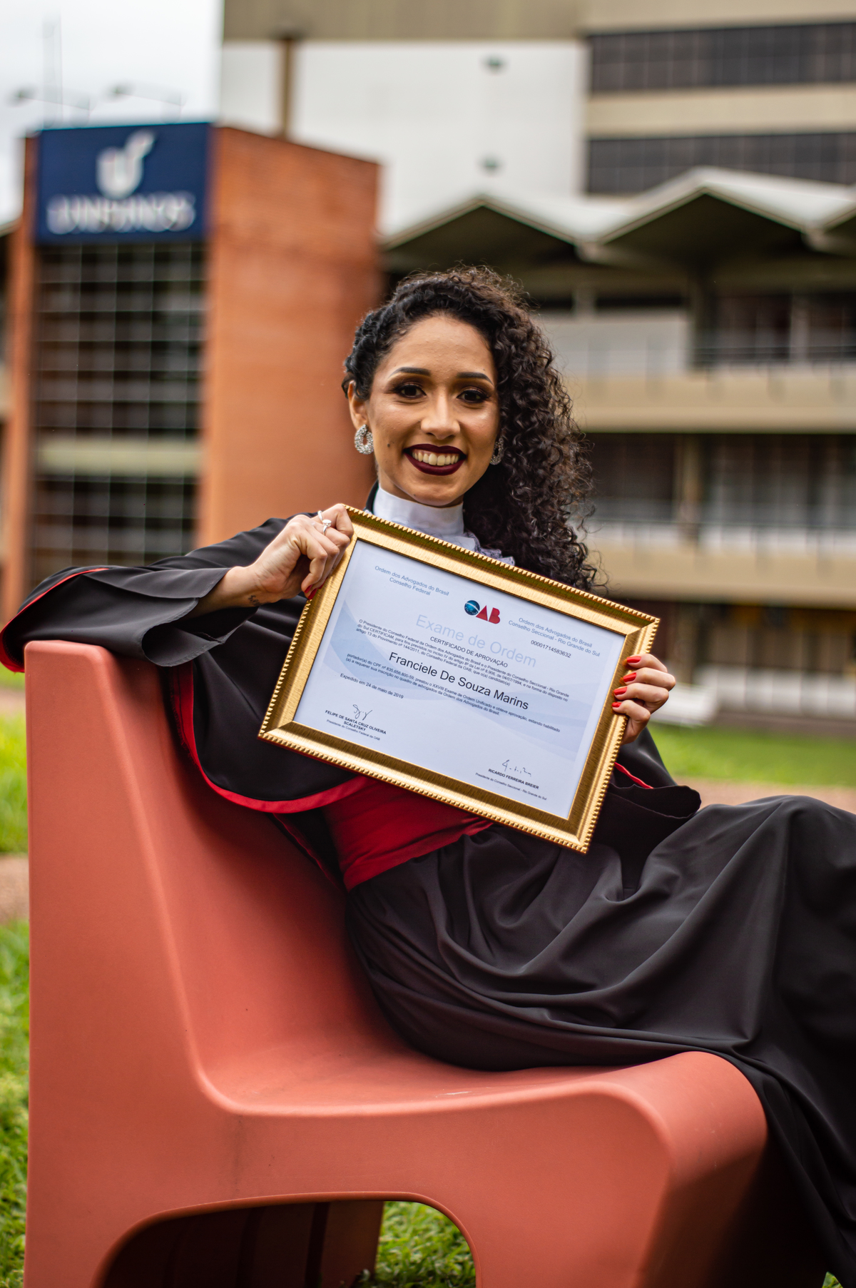 Prova de Toga | Universidade Unisinos | Certificado AOB