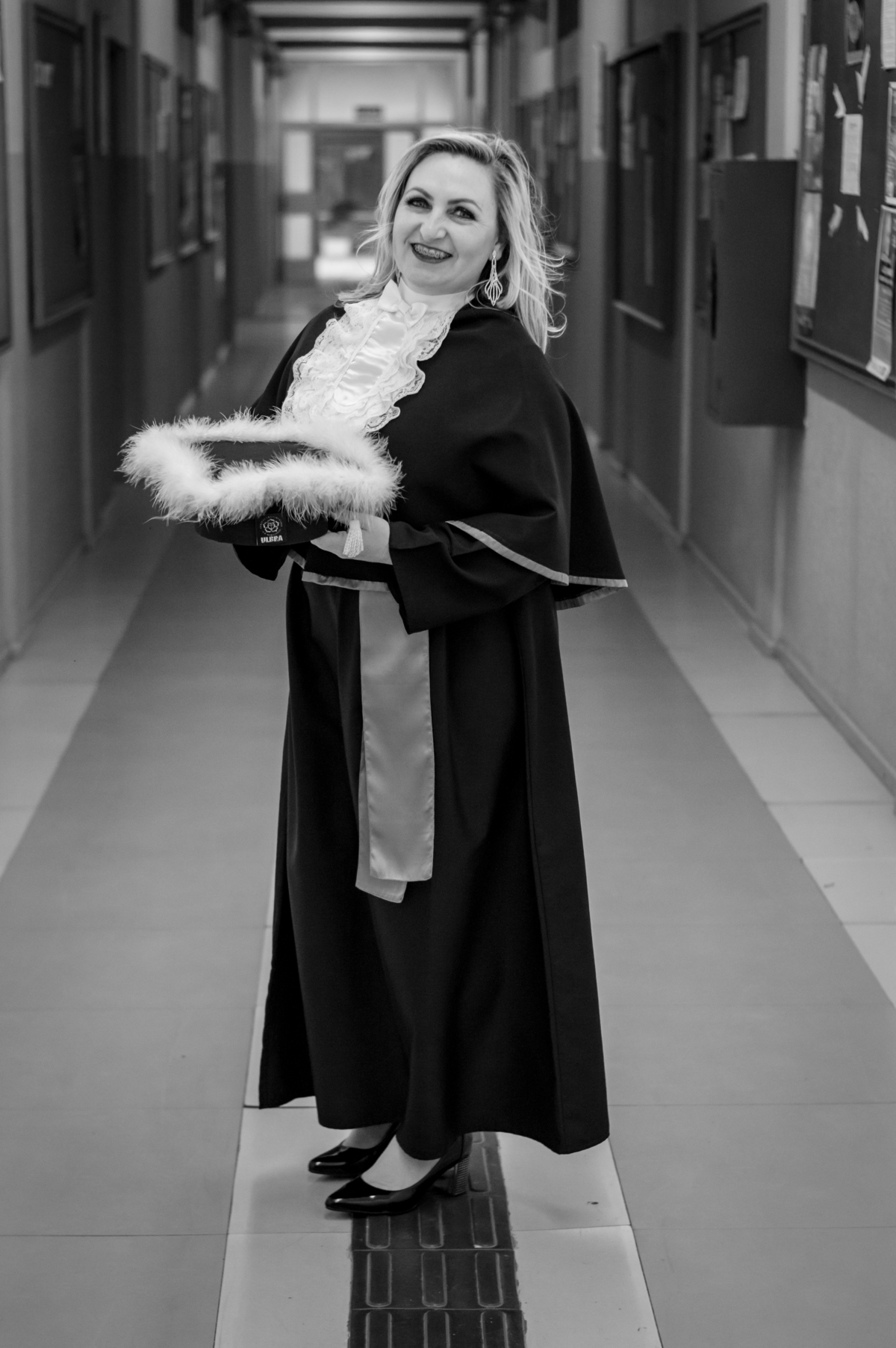 Prova de Toga | Universidade Ulbra | Corredor | Capelo | Foto em Corredor | Foto na Universidade