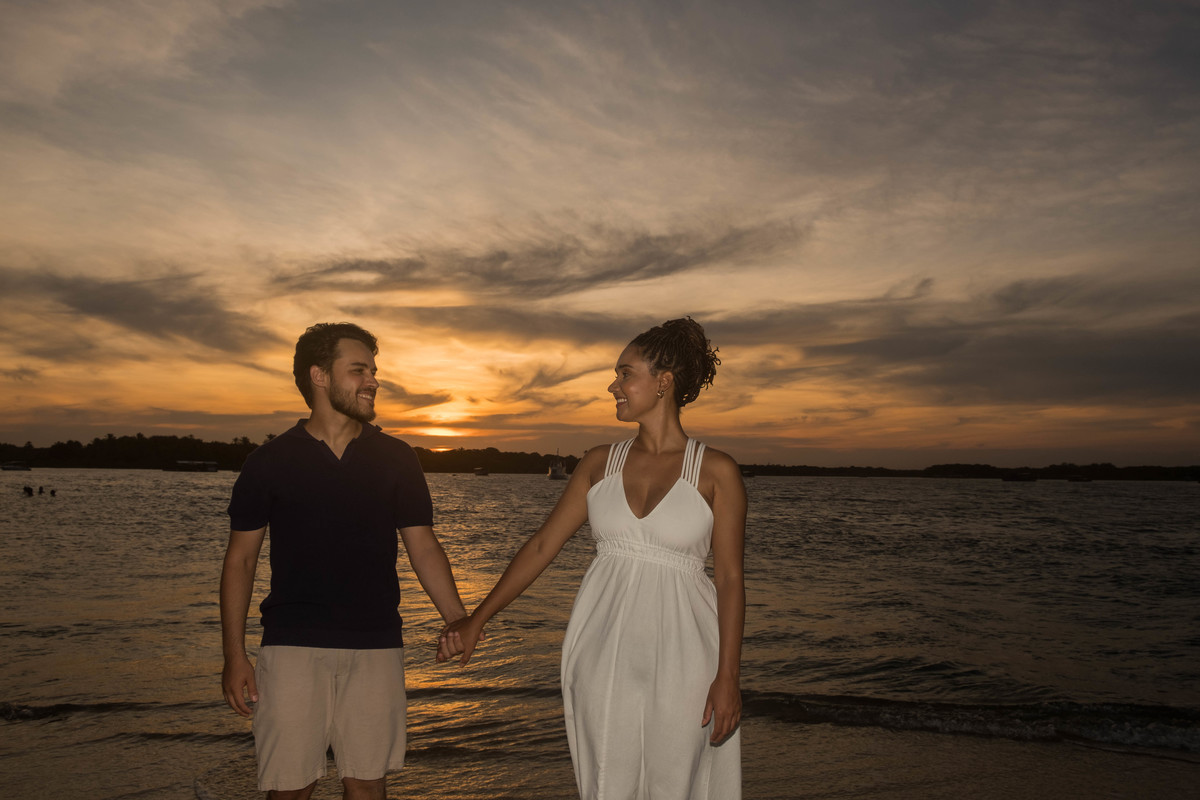 Ensaio Fotografico no Por do sol na Ilha de Boipeba - Bahia