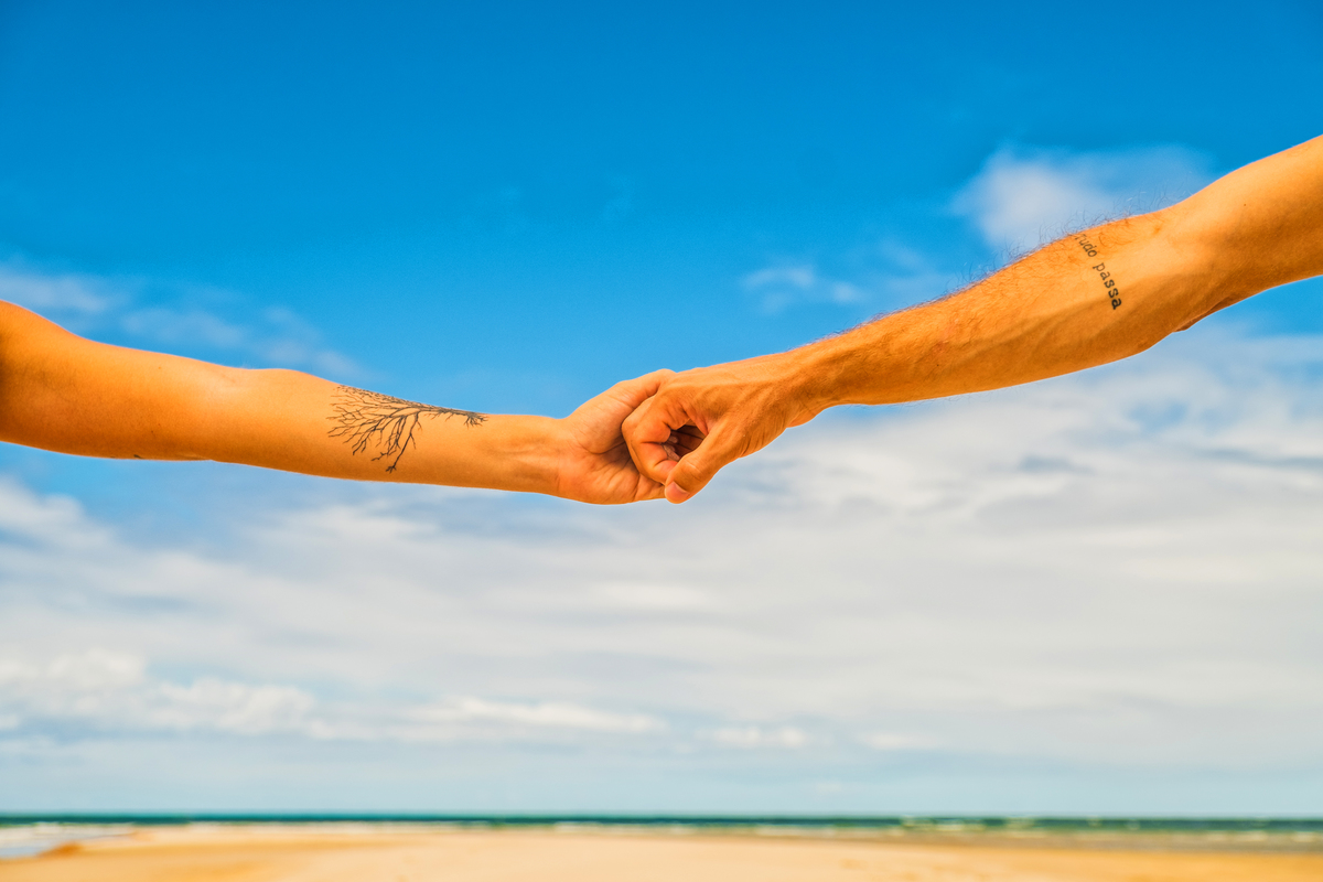 Ninguém solta a mão de ninguém ilha de Boipeba 
