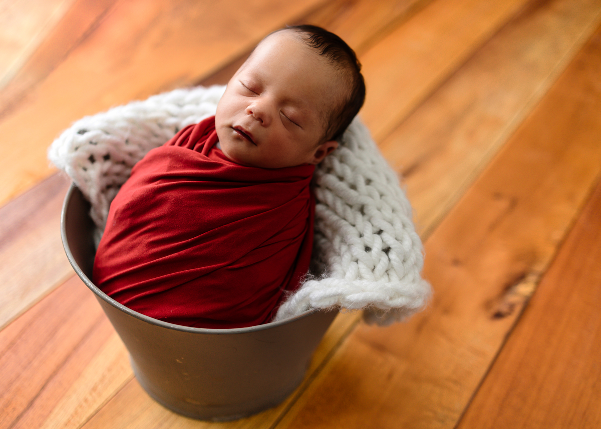 Ensaio Newborn em estúdio