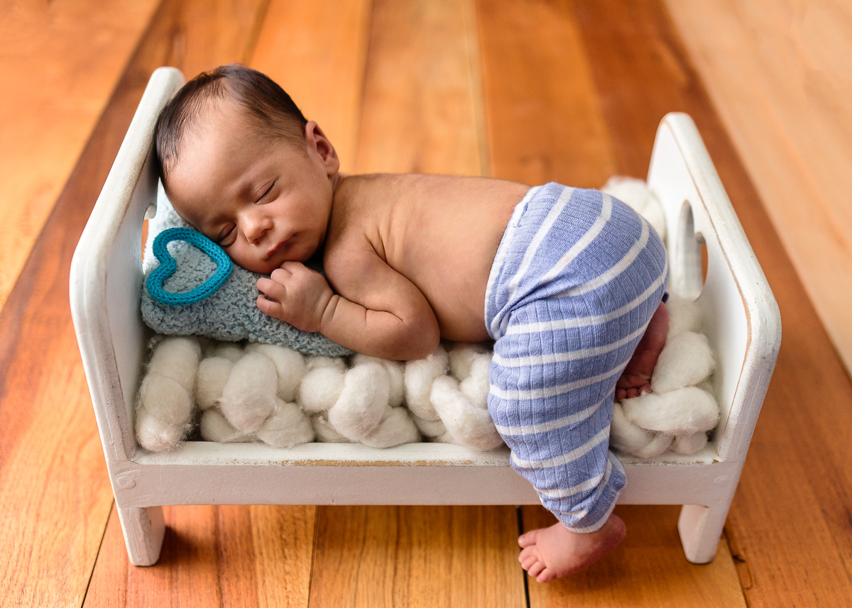 Ensaio Newborn em estúdio