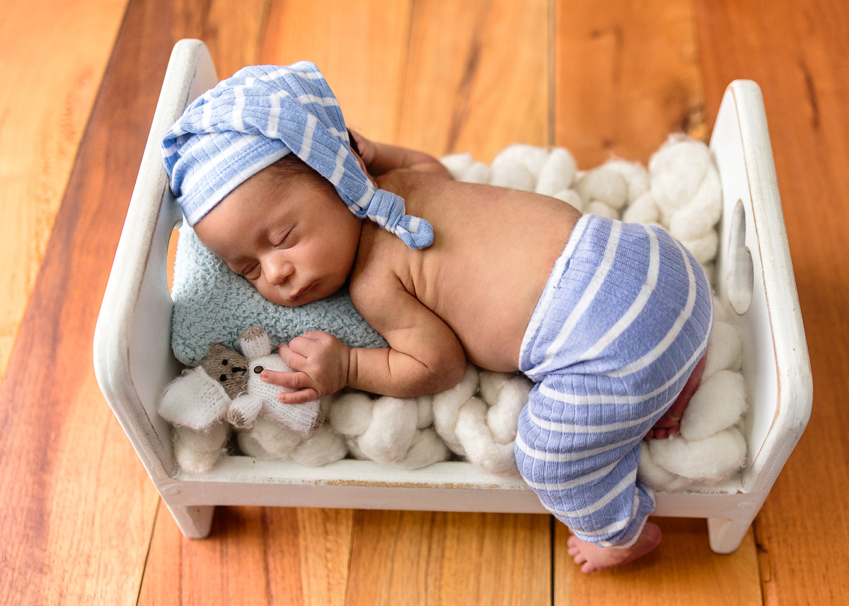 Ensaio Newborn em estúdio