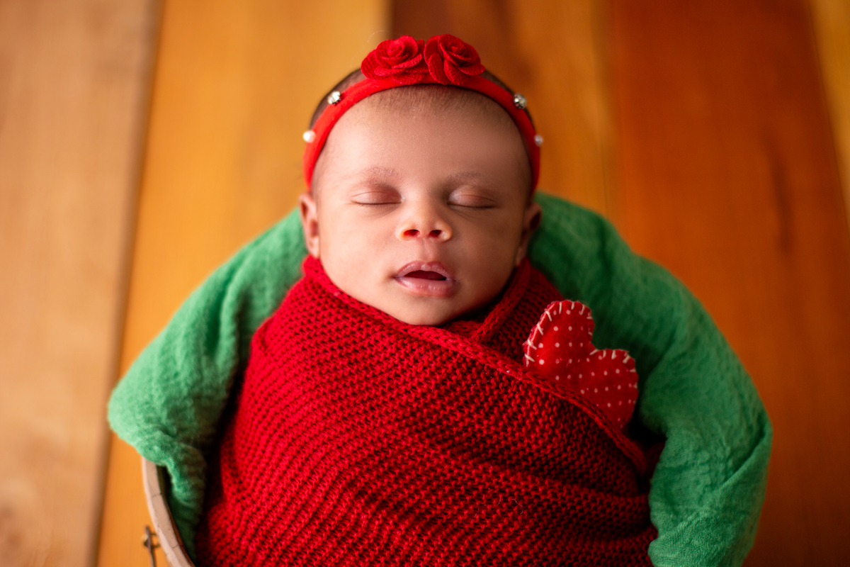 wrap newborn amarelo e props balde