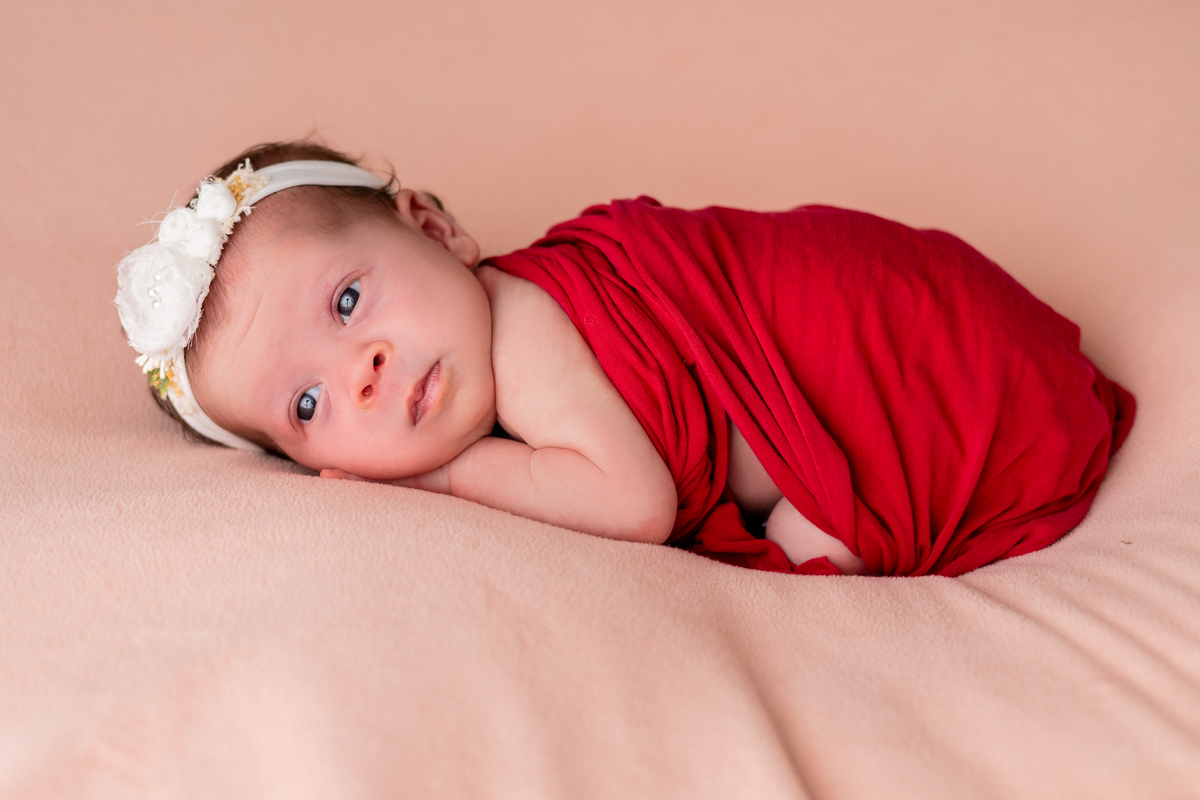 wrap newborn rosa de bruços