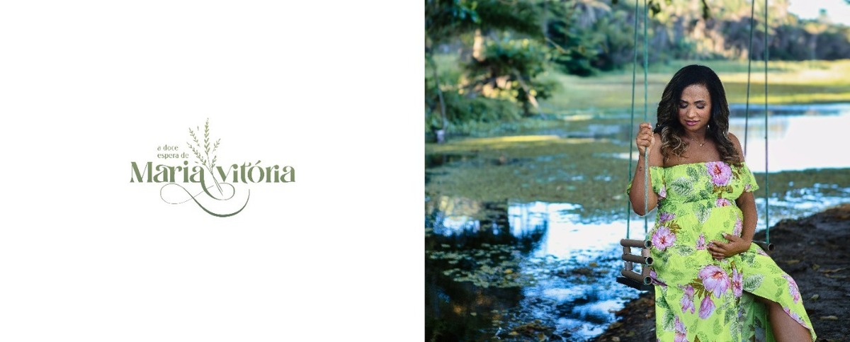 Primeira lâmina do álbum de gestante