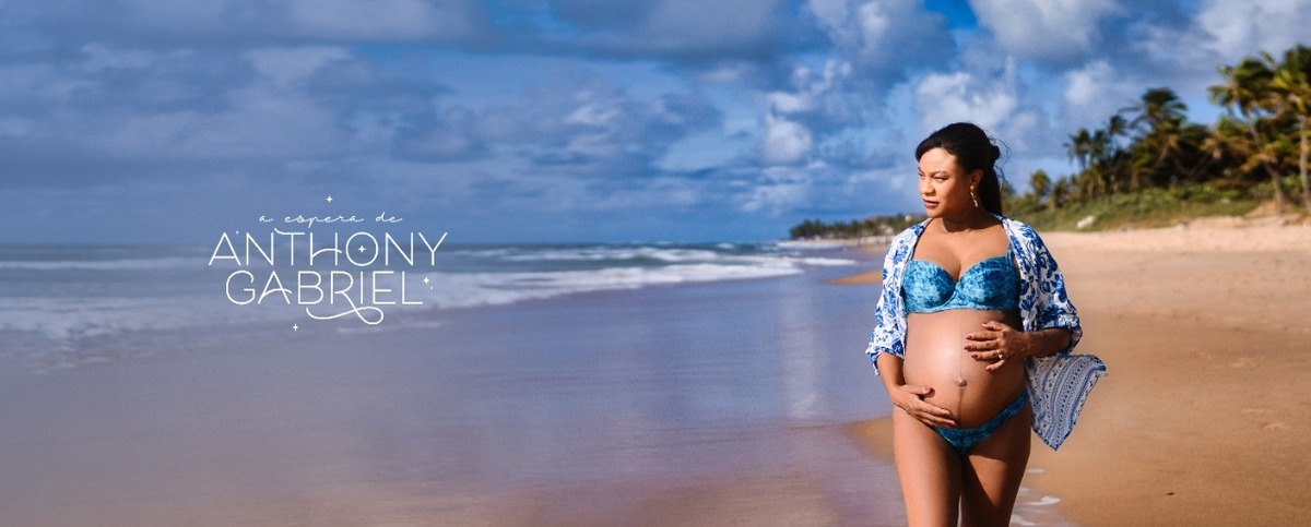 Primeira lâmina do álbum de gestante