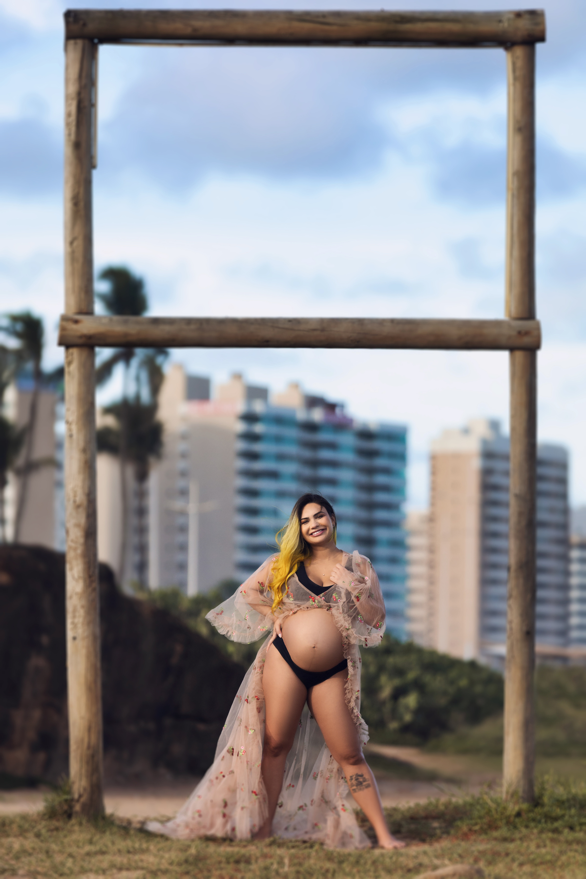 ensaio gestante externo