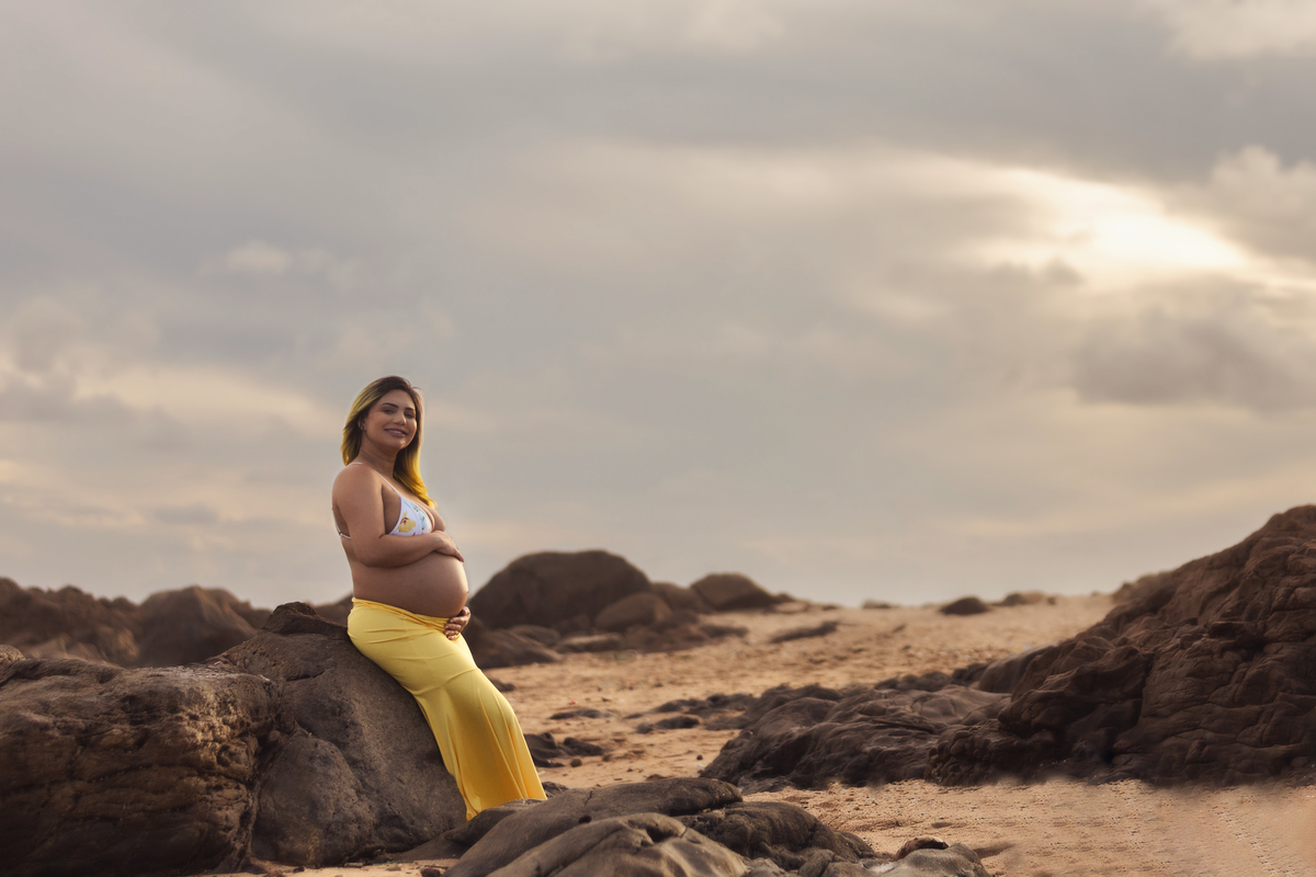 ensaio gestante externo