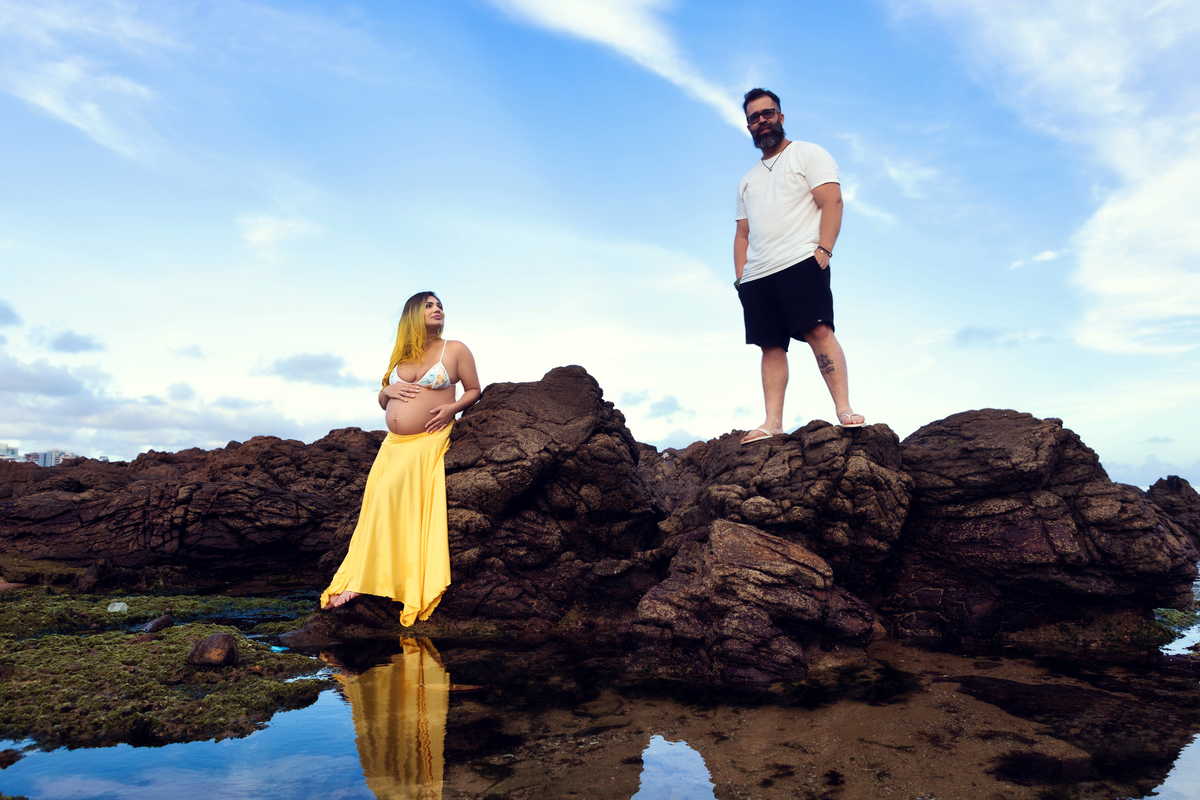 ensaio gestante externo