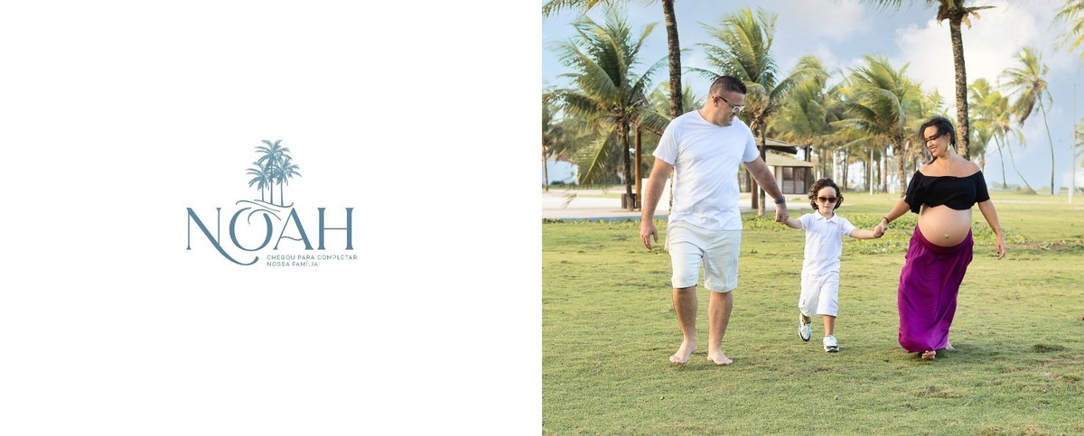 Primeira lâmina do álbum de gestante