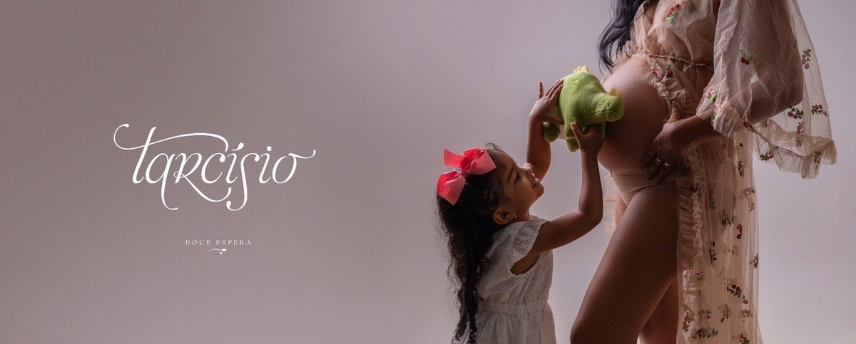 Primeira lâmina do álbum de gestante