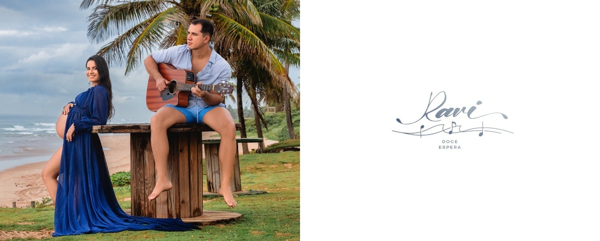 Primeira lâmina do álbum de gestante