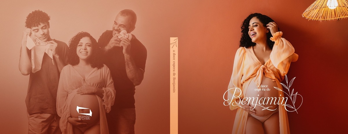 Capa do álbum de gestante