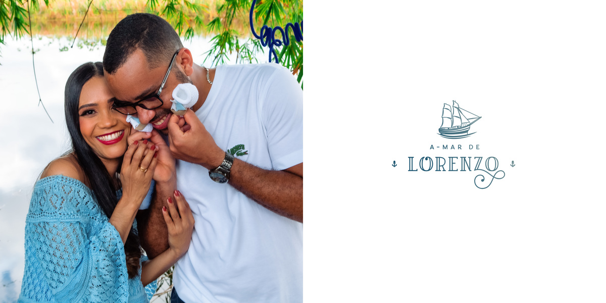 Primeira lâmina do álbum de gestante